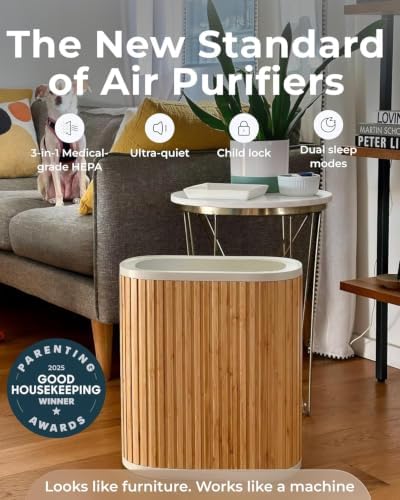 Windmill Air Purifier Max for Home, 3-In-1 Filters for Dust, Smoke, & Pets - Image 2
