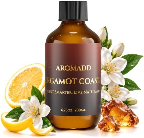 Bergamot Coastal Diffuser Oil Inspired by Ritz-C Hotel Scent, 200 mL by Aromadd