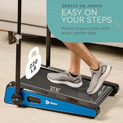 Lifepro PacerMini Walking Pad with Incline for Home Mini Apartment & Office - Image 6
