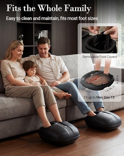 CuPiLo Foot Massager FSA Eligible HSA, 5 Compression Levels & Deep Kneading - Image 6