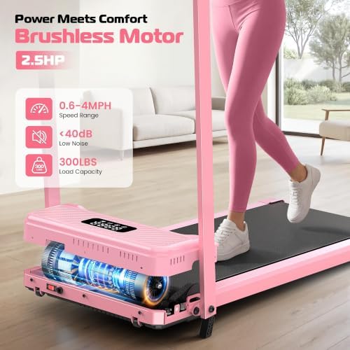 ANCHEER Walking Pad with Incline-Under Desk Treadmill for Home/Office - Image 5