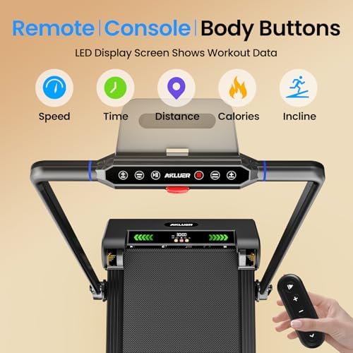 FINEHORSE Walking Pad with 13% Auto Incline, Under Desk Treadmill for Home - Image 5