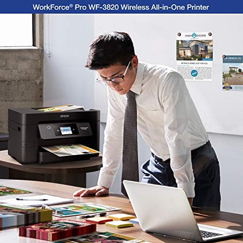 Epson Workforce Pro WF-3820 Wireless Color All-in-One Inkjet Printer - Image 4