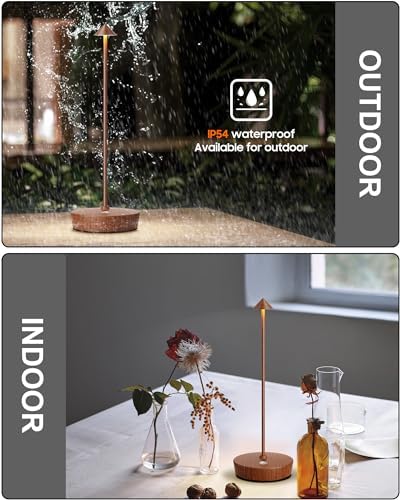 Cordless Table Lamp Rechargeable 6000mAh Battery Outdoor LED Light - Image 5