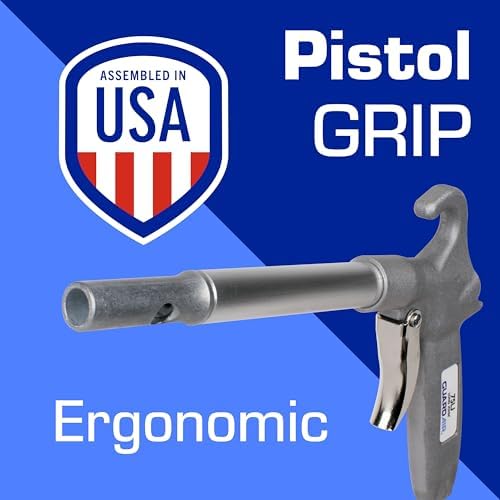 Guardair Long John Safety Air Blow Gun 10 Pack with Alloy Nozzle and 12-Inch Aluminum Extension, Durable Cast Aluminum Body (75LJ012AAPK) - Image 2