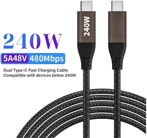 1000W 10-Port GaN 4 Desktop Charging Station with 240W 6.6 ft Data Cable - Compatible with Tablets, Phones, Laptops, Gaming Consoles, Headphones - Image 6
