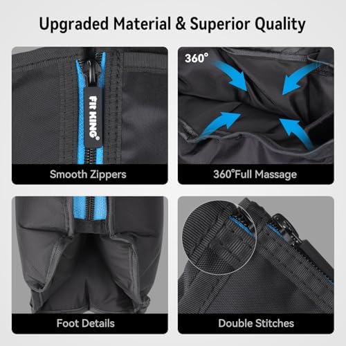 FIT KING Leg Compression Massager for Circulation & Pain Relief, 3 Timers - Image 6