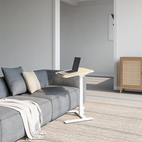 alawooder 25" Mobile Folding Desk: Pneumatic Sit-Stand, No Assembly - Image 5