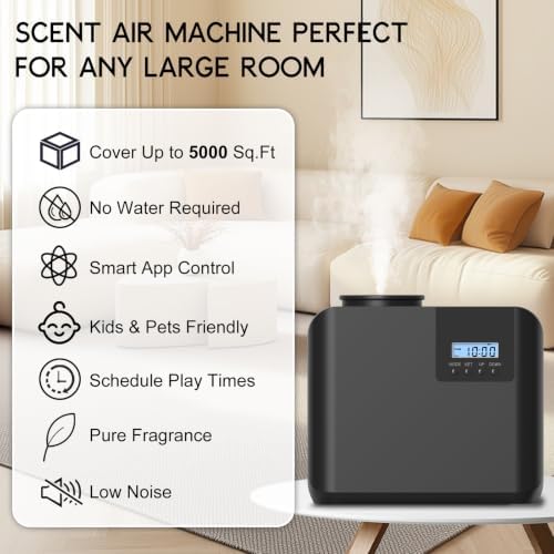 2026 Upgraded HVAC Scent Diffuser Machine Kit, Covers 5000 Sq.Ft for Room - Image 2