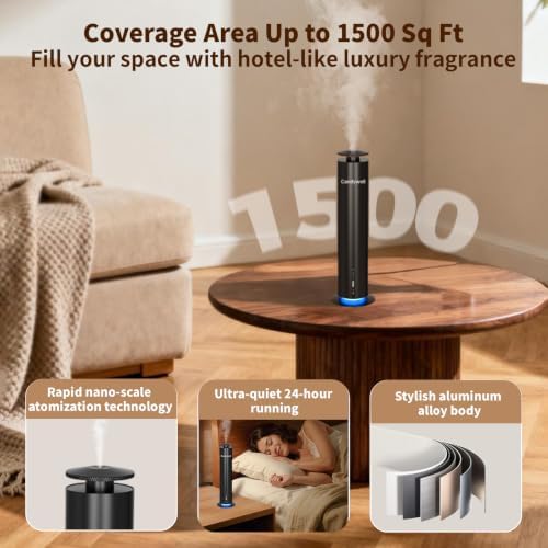 Smart Waterless Diffuser, Essential Oil Diffuser for Large Room - Image 2