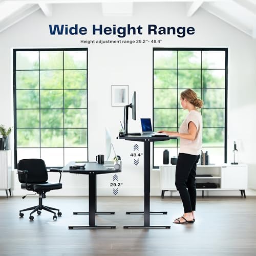 VIVO Black 60 x 30 in Standing Desk, DESK-KIT-1G6B-30 - Image 7