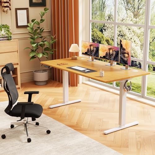 Sweetcrispy Electric Standing Desk, Computer Desk, 55x24 Inch - Image 2