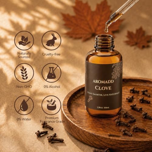 AROMADD AROMADD Clove Diffuser Oil Inspired by Luxury Hotel Scent, 100 mL - Image 3