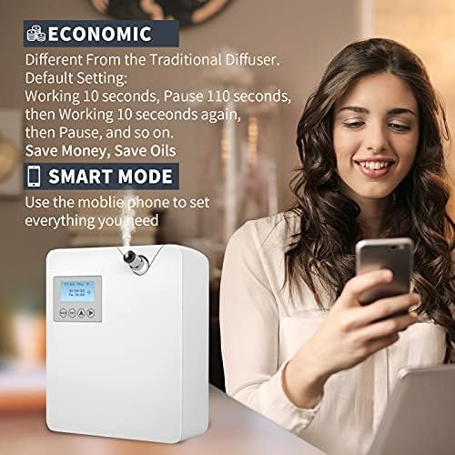 JCLOUD Smart Scent Air Machine for Home 300mL, White - Image 3