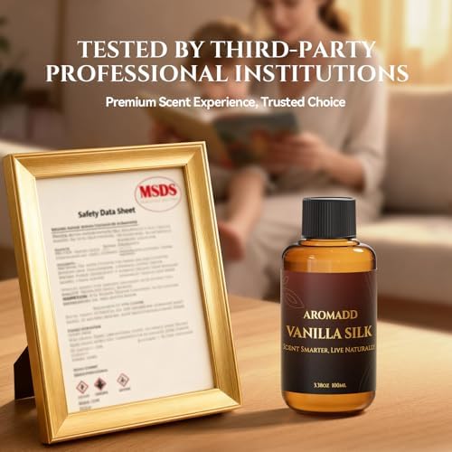Vanilla Silk Diffuser Oil Inspired by Baccarat Luxury Hotel Scent, 100 mL - Image 4