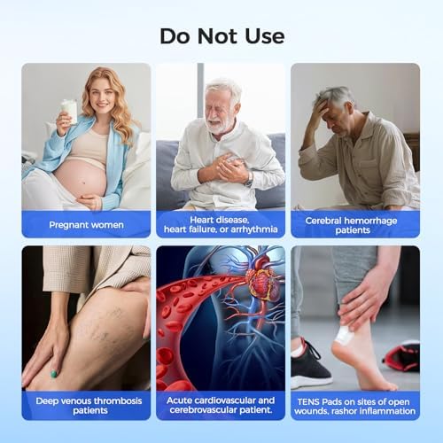 EaseZen EMS Foot Massager for Neuropathy, Plantar Fasciitis and Pain Relief - Image 7