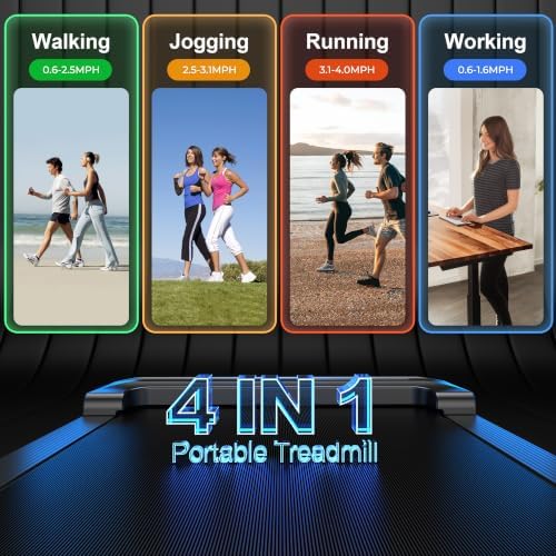 Walking Pad Treadmill for Home - Under Desk Treadmills Mini Portable Walking Running Machine Slim Compact Small Lightweight - Image 5