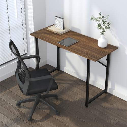 Lutown-Teen Folding Computer Desk 47 inch, Espresso - Image 2