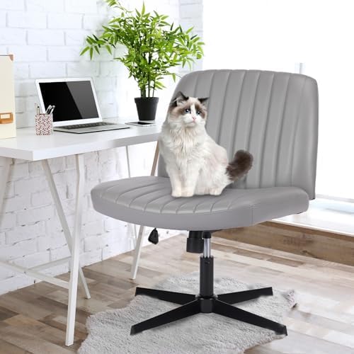 OLIXIS Criss Cross Chair, Vanity Chair, Home Office Desk - Image 4