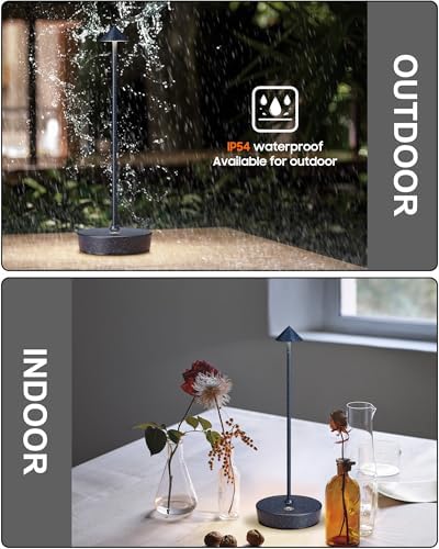Cordless Table Lamps Rechargeable 6000mAh Battery Operated LED Desk Lamp - Image 5