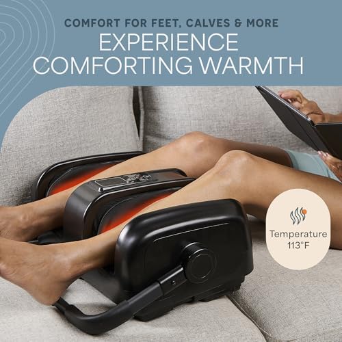 LifePro Shiatsu Foot Massager with Heat | Electric Foot Massager | Deep Kneading Massage for Leg, Calf, Feet & Ankle - Image 3