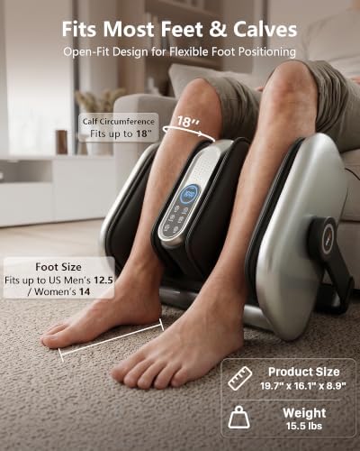 Pro Electric Shiatsu Foot Massager with Heat, Size 12.5 - Image 6