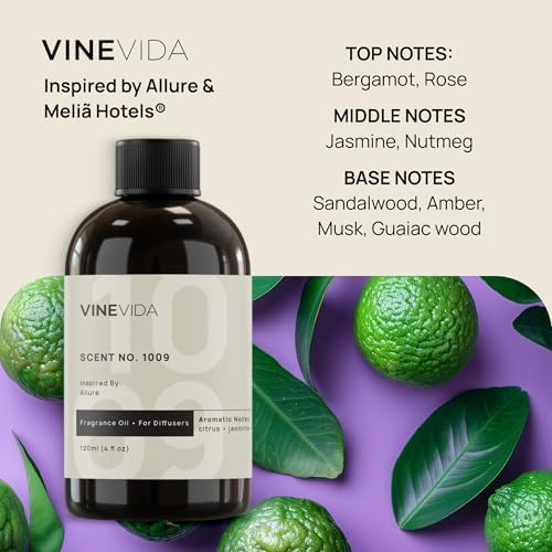 VINEVIDA (4oz) Hotel Fragrance Diffuser Oil - Hotel Scents Diffusers for Home - Cold Air Diffuser Oil - Hotel Scent Essential Oil - Scent No.1009 - Image 2
