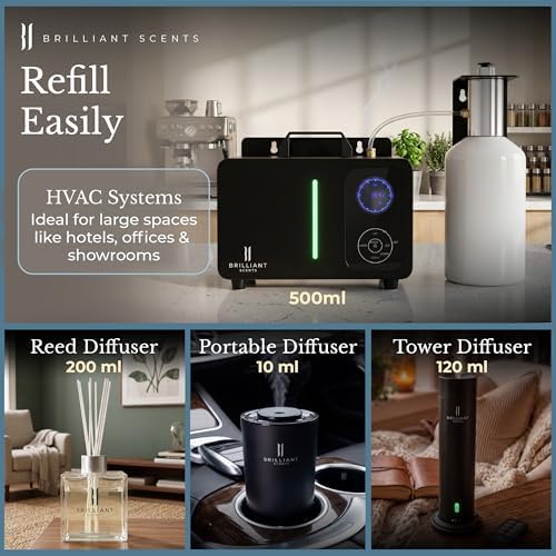 Brilliant Scents Golden Bamboo Fragrance Oil for Diffuser, 120ml - Inspired by Trump Tower Hotel Scent - Premium Home & Hotel Essential Oils for Waterless & Cold Air Diffuser, USA Made - Image 7