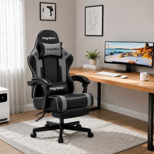 Gaming Chair for Adults Gamer Game Ergonomic PC Chair, 7-Point Support - Image 2