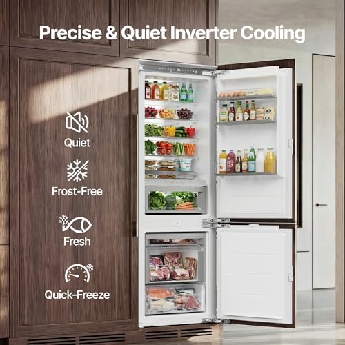 Ca'Lefort 22-Inch Panel Ready Refrigerator with Bottom Freezer, 9.7 cu.ft - Image 5