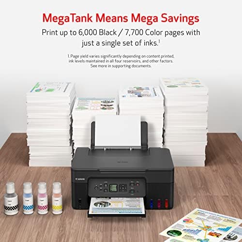 Canon MegaTank G3270 All-in-One Wireless Color Printer - Image 4