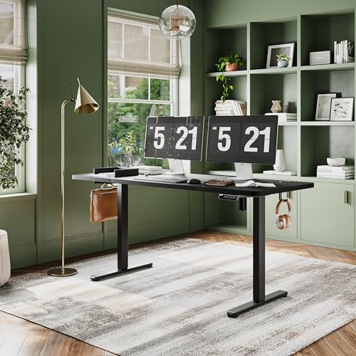Monomi Electric Standing Desk 63"x28"Height Adjustable Sit Stand Desk - Image 2