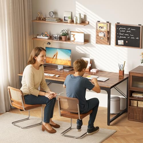 PRAISUN 63 X 29.5 Inch Computer Desk with Deeper Desktop - Image 2
