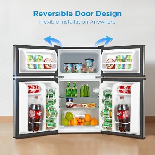 Midea 3.1 Cu.ft Mini Fridge with Freezer, Energy Star Certified, for Dorm - Image 6