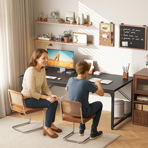 PRAISUN 63 X 29.5 Inch Computer Desk with Deeper Desktop - Image 2
