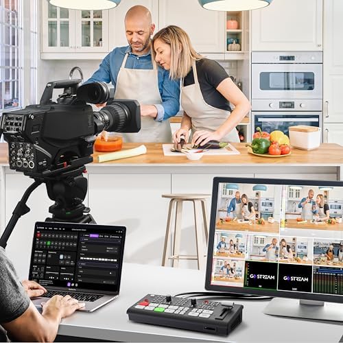 osee GoStream Deck HDMI Pro Live Streaming Multi Camera Video Mixer Switcher - Image 6