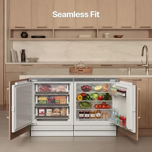Ca'Lefort 48-Inch Panel Ready Refrigerator & Freezer Combo, 2 Units - Image 3