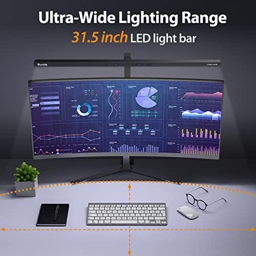 Quntis Eye-Care Architect LED Desk Lamp with Clamp for Home Office - Image 2