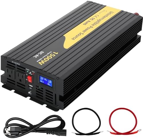 1500W Primary Sump Pump Backup System, Basment Protection Backup Inverter by MiumoonBabyGates