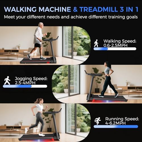 Treadmills for Home 3.0HP Foldable Treadmill with 12% Incline Small - Image 6