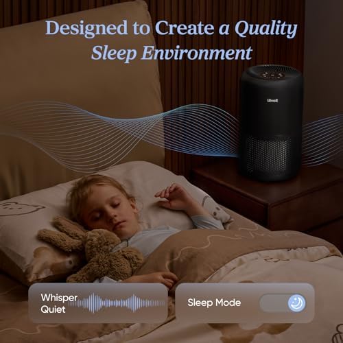 Levoit Air Purifier for Home Pets Hair Allergies in Bedroom Quiet Purifiers - Image 7