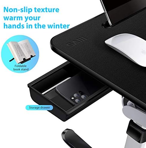 Laptop Lap Desk for Bed, SAIJI X-Large Adjustable Laptop Table - Image 6
