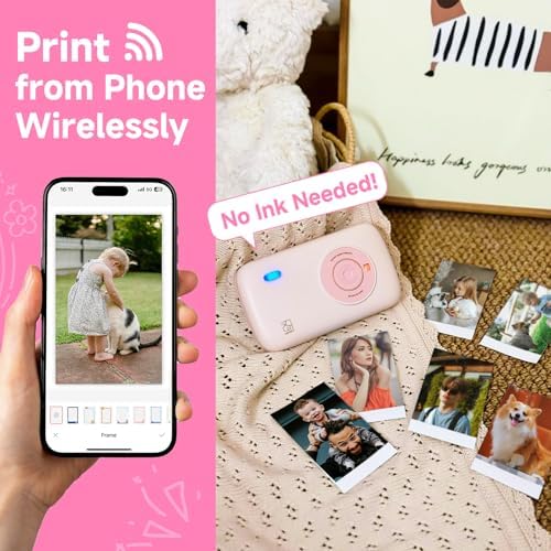 HPRT CP2100 Portable Photo Printer | 2x3 Mini?|?Bluetooth 5.0 & 4-Pass Tech - Image 2