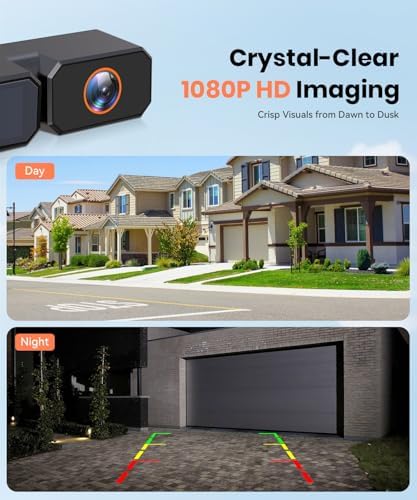 AUTO-VOX 7.2" DVR Portable Solar Wireless Backup Camera, HD 1080P Clearity - Image 5