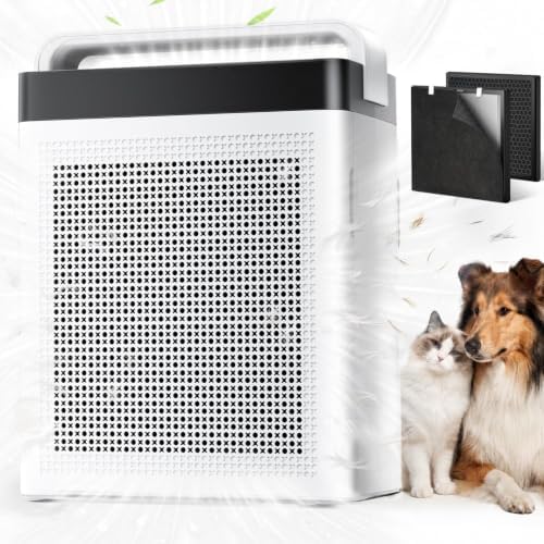 Pet Air Purifier for Home Dual-Sided Intake, High-Activated Carbon by Cypcat