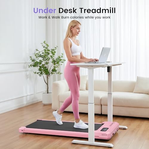 ANCHEER Walking Pad with Vibration Plate: Under Desk Treadmill with Incline - Image 5