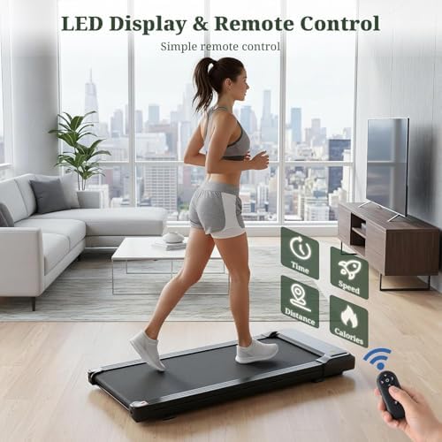 Walking Pad Under Desk, 3 in 1 Portable Treadmills for Home Small Space - Image 3