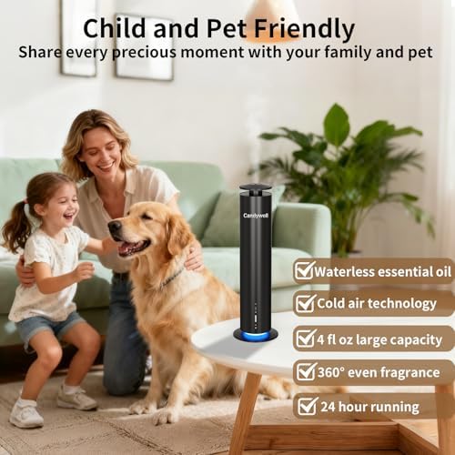 Smart Waterless Diffuser, Essential Oil Diffuser for Large Room - Image 5