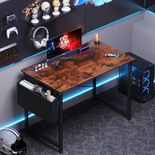 OLIXIS Small Computer Desk, 40 Inch Gaming Desks for Home Office - Image 5