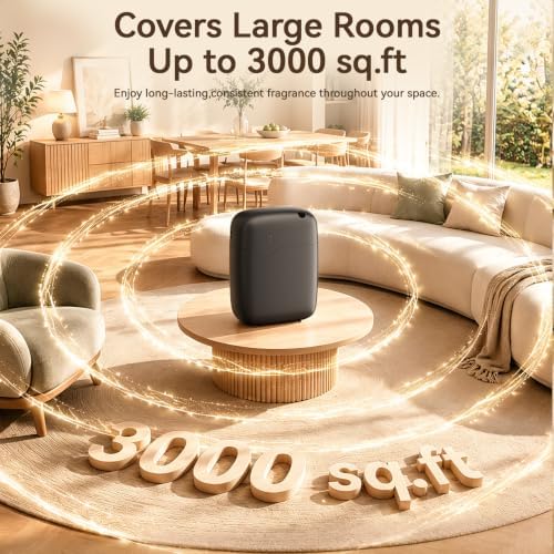 Waterless Essential Oil Diffuser with Bluetooth App Control - Image 4